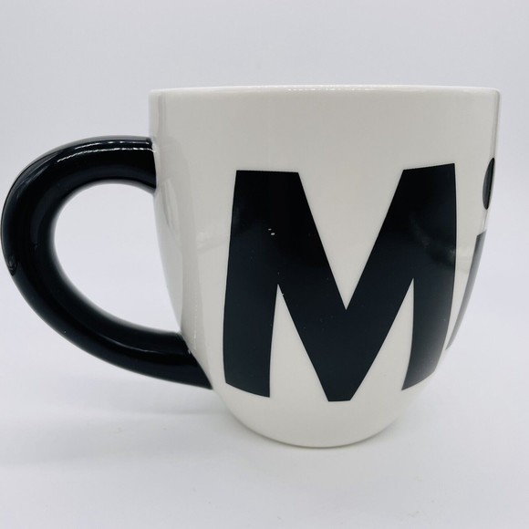 Disney Parks Minnie Mouse Large Coffee Mug Tea Cup Purple White Black 20 Oz - Picture 3 of 6